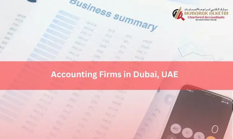 Accounting Firms in Dubai, UAE